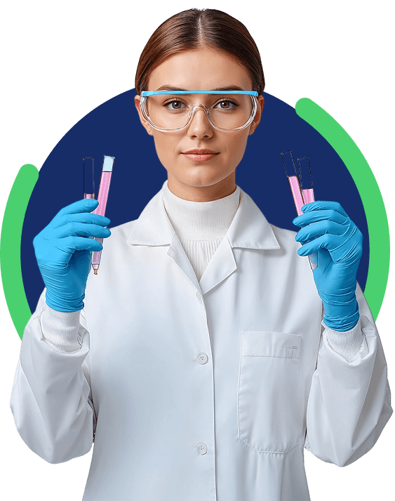 Clinical research team at work